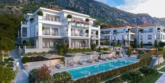 Apartments in a luxury complex with SPA area
